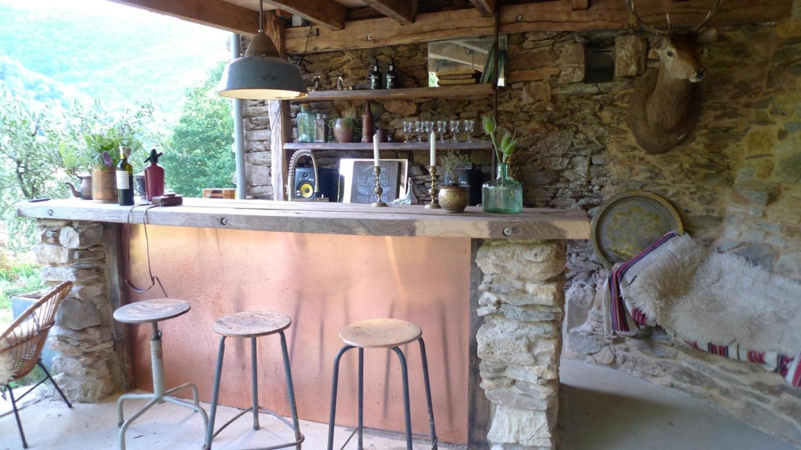 Lake House I // Alauzet Ecolodge + Nature Spa Castelnau-de-Mandailles Exterior foto